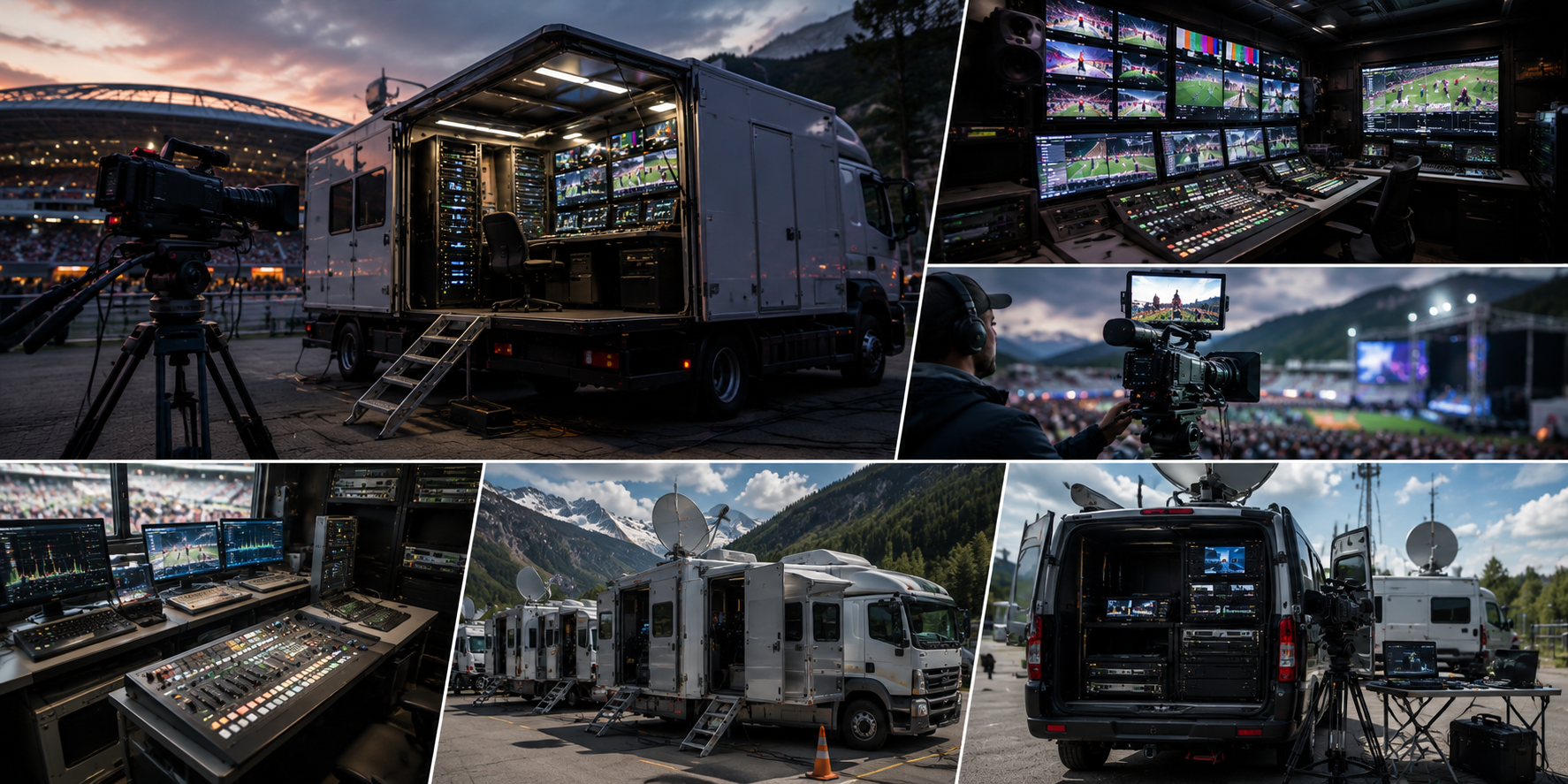 Outside Broadcast & Mobile Production Complete OB van and mobile production solutions